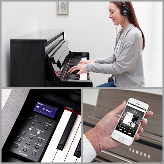 Цифровое пианино Yamaha Clavinova CLP-745WH
