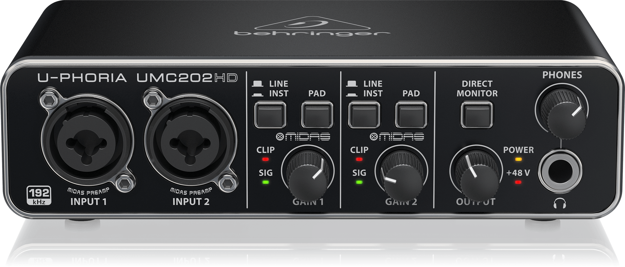 Звуковая карта Behringer UMC202HD