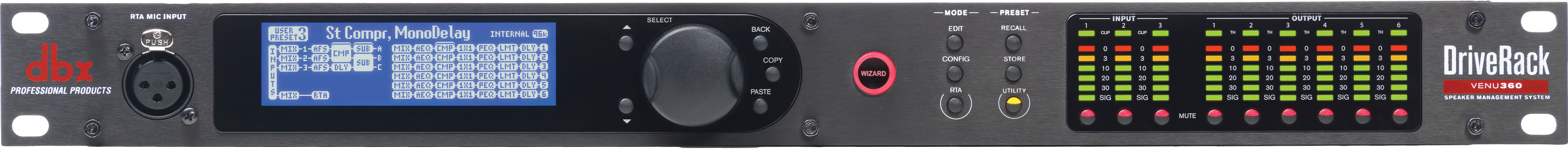 Аудио процессор DBX DriveRack VENU360