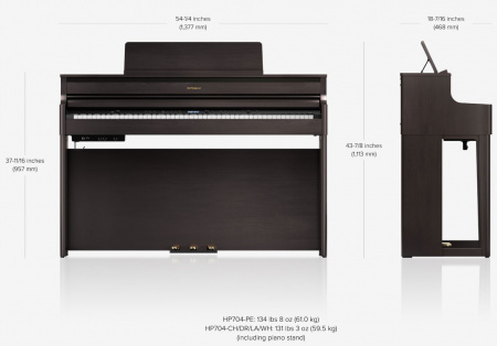 Цифровое пианино Roland HP704 CH