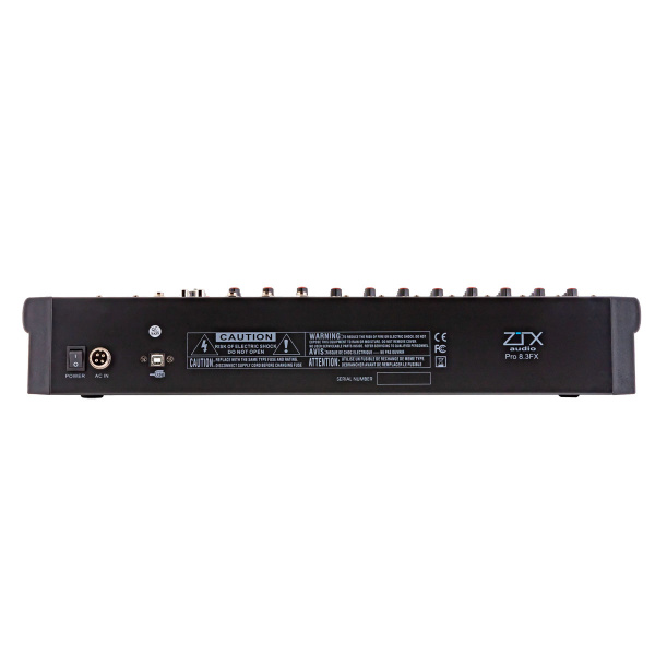 Микшер аналоговый ZTX audio Pro 8.3Fx