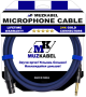 Микрофонный кабель MUZKABEL XJFMK1S - 2 метра, JACK (моно) - XLR (мама)