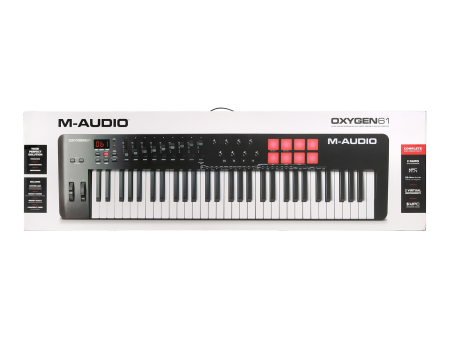 MIDI клавиатура M-Audio Oxygen 61 MKV