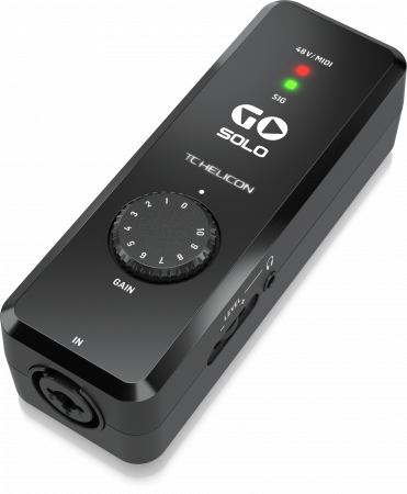 Аудиоинтерфейс TC Helicon GO Solo