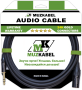 Аудио кабель MUZKABEL SJXMK2 - 15 метров, XLR (папа) - JACK (стерео)