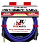 Гитарный кабель MUZKABEL FJSIK4V - 1,5 метра, JACK (моно) - XLR (папа)