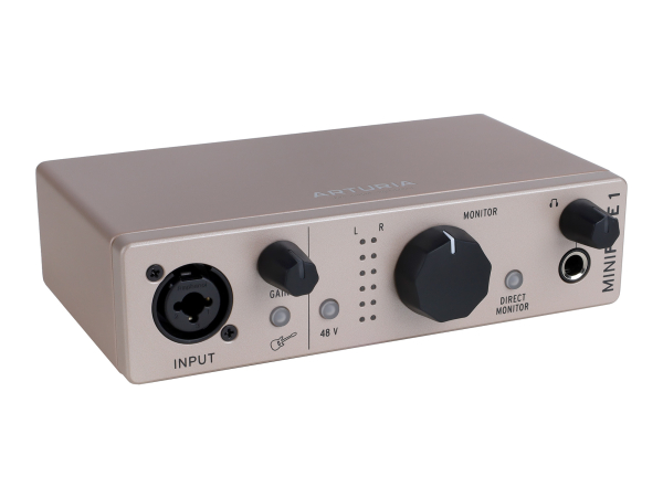 Звуковая карта Arturia MiniFuse 1 Champagne