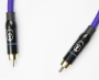 Патч-кабель MUZKABEL RSFIK4VP - 0.2 метра, RCA – RCA (Синее кольцо)