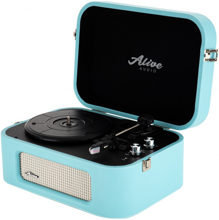Виниловый проигрыватель Alive Audio STORIES STR-06-TS Turquoise