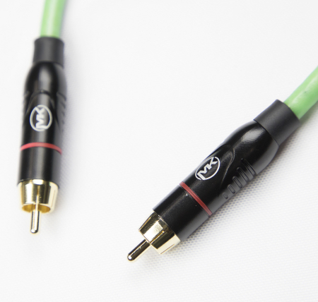 Патч-кабель MUZKABEL SRCIK2P - 0.2 метра, RCA – RCA (Красное кольцо)
