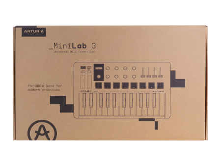 MIDI клавиатура ARTURIA MiniLAB 3 BK